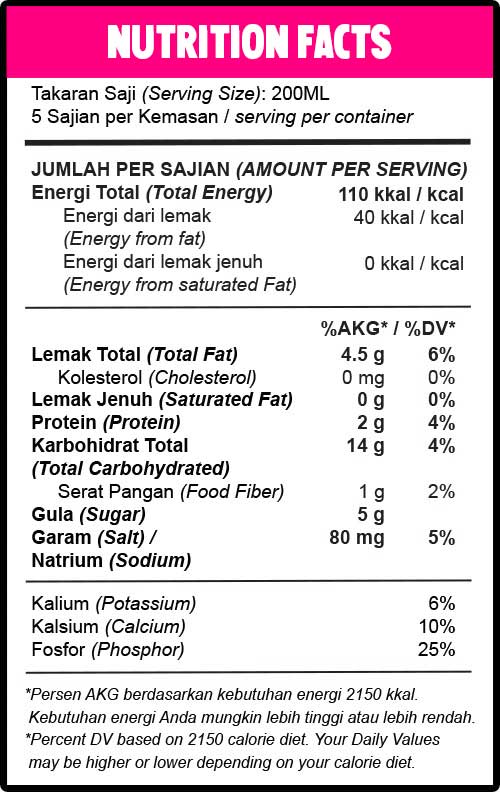 kandungan oat daily